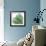 Palm Green I-Mia Jensen-Framed Art Print displayed on a wall