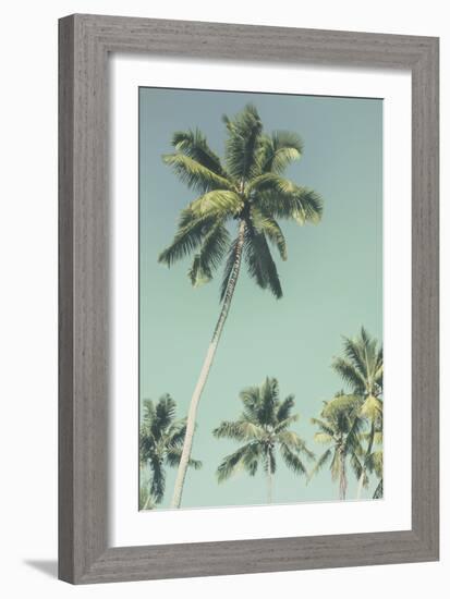 Palm Grove Westside-Chris Simpson-Framed Giclee Print