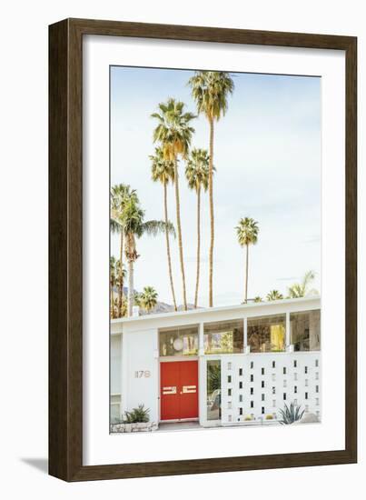 Palm Heights - Home-Irene Suchocki-Framed Art Print