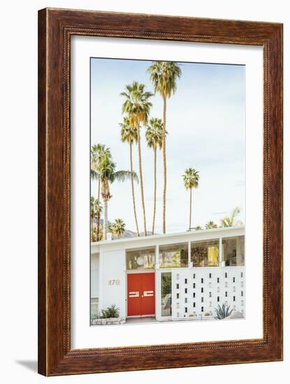 Palm Heights - Home-Irene Suchocki-Framed Art Print