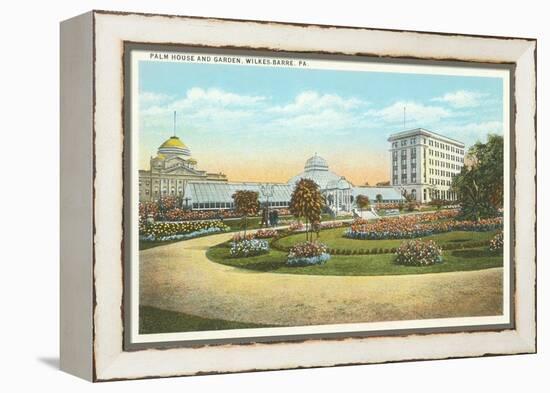 Palm House and Garden, Wilkes-Barre, Pennsylvania-null-Framed Stretched Canvas