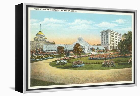 Palm House and Garden, Wilkes-Barre, Pennsylvania-null-Framed Stretched Canvas