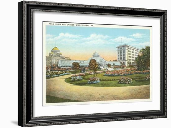 Palm House and Garden, Wilkes-Barre, Pennsylvania-null-Framed Art Print