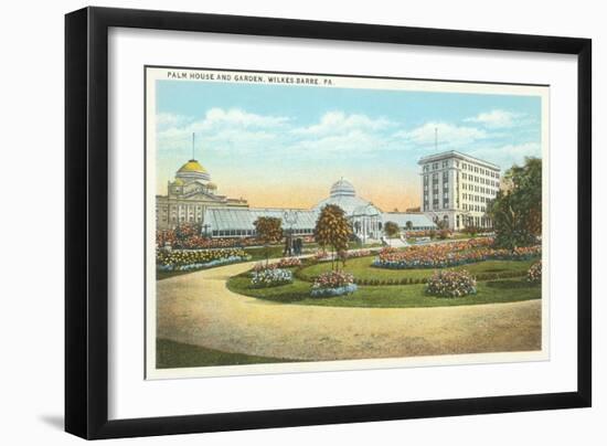 Palm House and Garden, Wilkes-Barre, Pennsylvania-null-Framed Premium Giclee Print