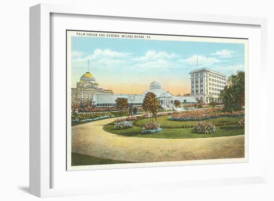 Palm House and Garden, Wilkes-Barre, Pennsylvania-null-Framed Premium Giclee Print