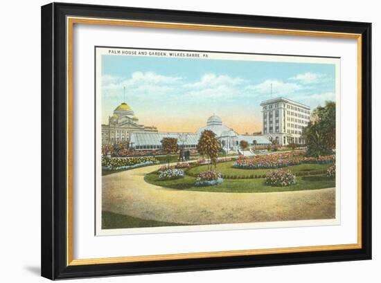 Palm House and Garden, Wilkes-Barre, Pennsylvania-null-Framed Premium Giclee Print