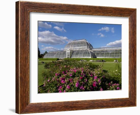 Palm House in Kew Gardens in Summer-Charles Bowman-Framed Photographic Print