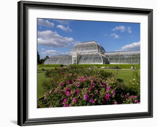 Palm House in Kew Gardens in Summer-Charles Bowman-Framed Photographic Print