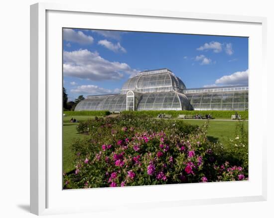 Palm House in Kew Gardens in Summer-Charles Bowman-Framed Photographic Print