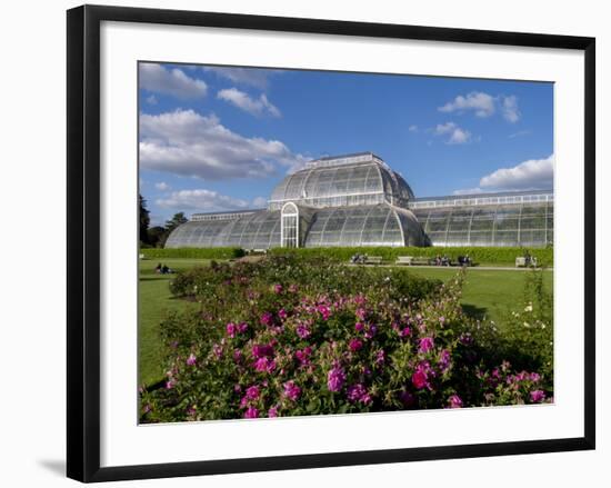 Palm House in Kew Gardens in Summer-Charles Bowman-Framed Photographic Print