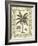 Palm in Bamboo Frame II-null-Framed Art Print