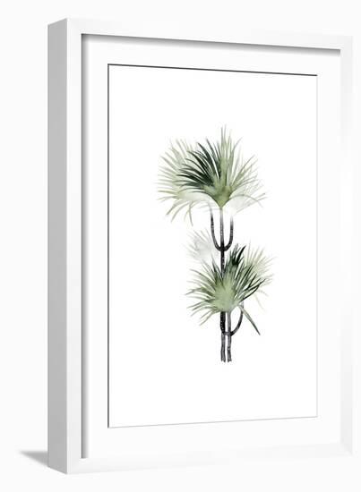 Palm in Watercolor I-Grace Popp-Framed Art Print