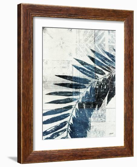 Palm Indigo II-John Butler-Framed Art Print