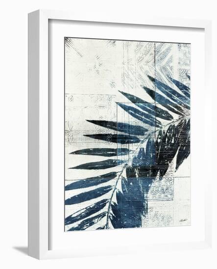 Palm Indigo II-John Butler-Framed Art Print