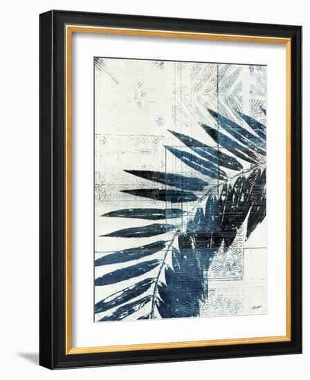 Palm Indigo II-John Butler-Framed Art Print