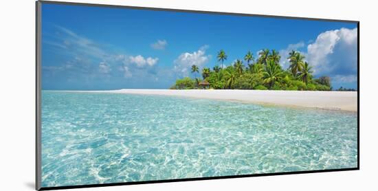 Palm island, Maldives-Frank Krahmer-Mounted Giclee Print