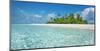 Palm island, Maldives-Frank Krahmer-Mounted Giclee Print