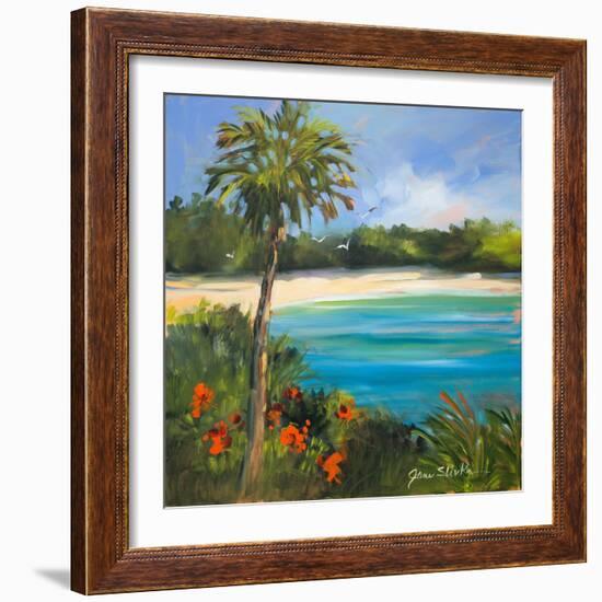 Palm Isle-Jane Slivka-Framed Art Print