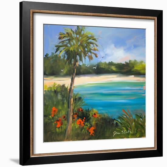 Palm Isle-Jane Slivka-Framed Art Print