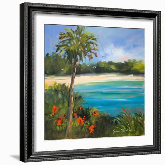 Palm Isle-Jane Slivka-Framed Art Print