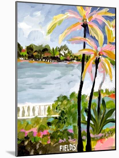 Palm Landscape IV-Karen Fields-Mounted Art Print