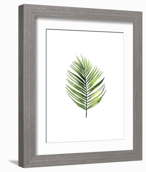 Palm Leaf I-Ann Solo-Framed Art Print