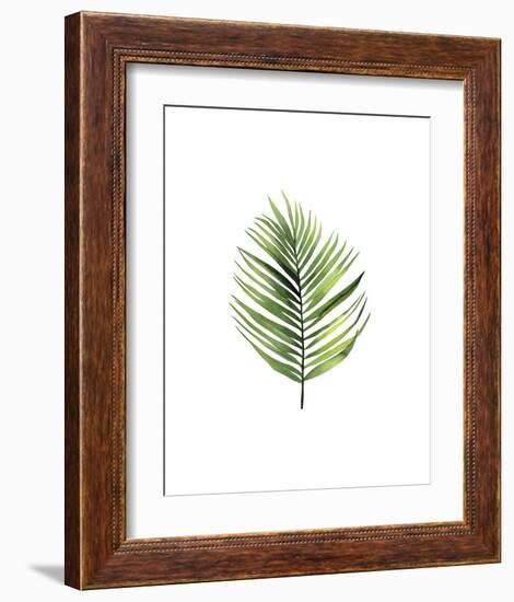 Palm Leaf I-Ann Solo-Framed Art Print