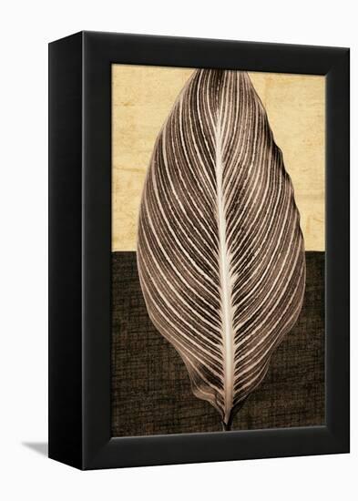 Palm Leaf I-John Seba-Framed Stretched Canvas