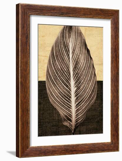 Palm Leaf I-John Seba-Framed Art Print