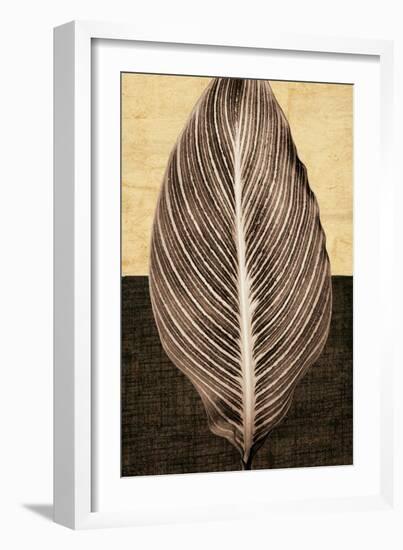 Palm Leaf I-John Seba-Framed Art Print