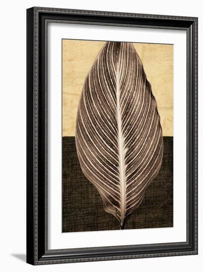 Palm Leaf I-John Seba-Framed Art Print