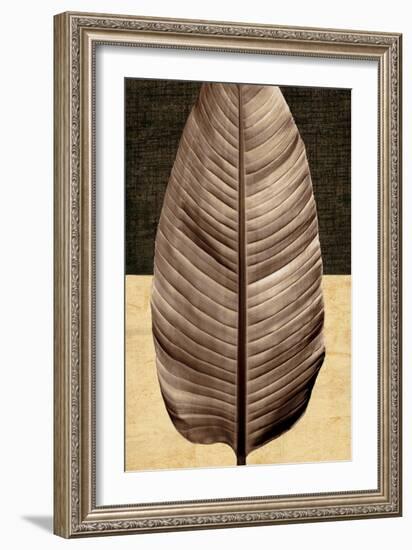 Palm Leaf II-John Seba-Framed Art Print