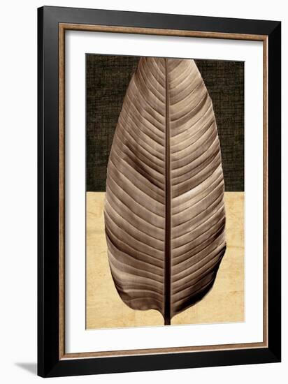 Palm Leaf II-John Seba-Framed Art Print