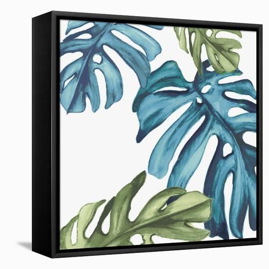 Palm Leaves I-Eva Watts-Framed Stretched Canvas