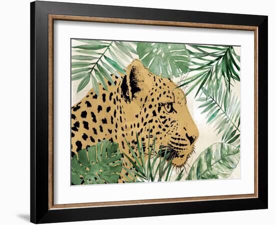 Palm Leopard I-Carol Robinson-Framed Art Print