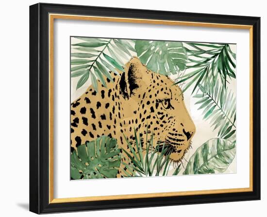 Palm Leopard I-Carol Robinson-Framed Art Print