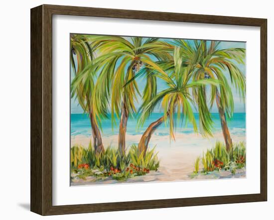 Palm Life-Julie DeRice-Framed Art Print