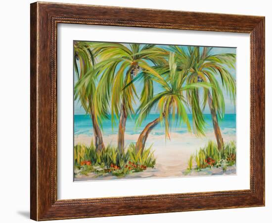 Palm Life-Julie DeRice-Framed Art Print