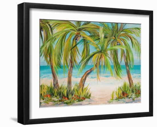 Palm Life-Julie DeRice-Framed Art Print