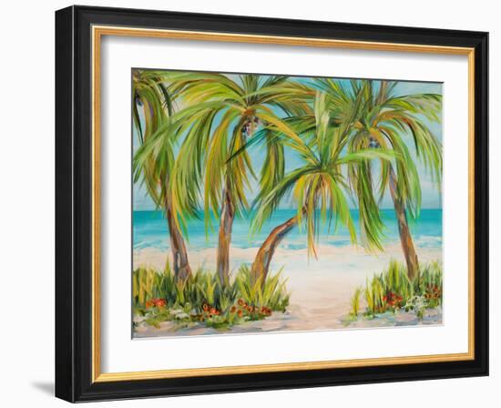 Palm Life-Julie DeRice-Framed Art Print