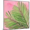 Palm on Pink I-Mia Jensen-Mounted Art Print