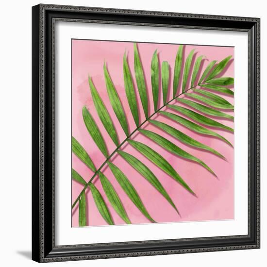 Palm on Pink II-Mia Jensen-Framed Art Print