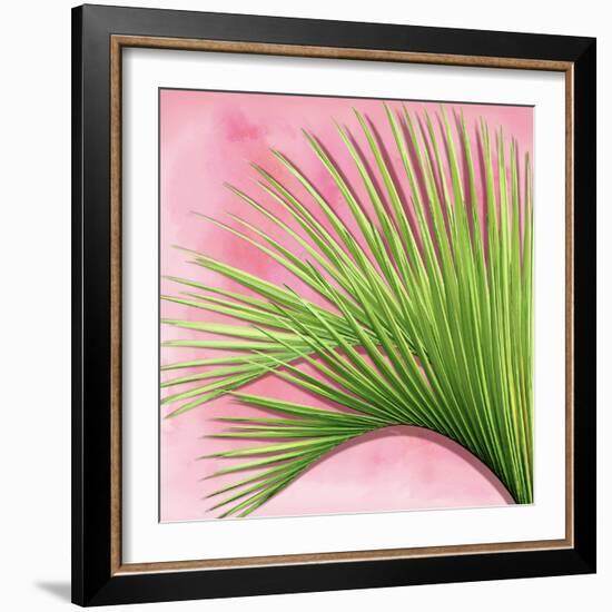 Palm on Pink IV-Mia Jensen-Framed Art Print