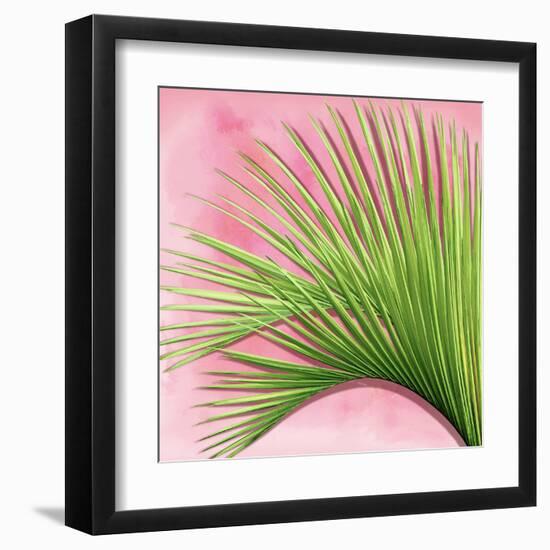 Palm on Pink IV-Mia Jensen-Framed Art Print