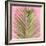 Palm on Pink V-Mia Jensen-Framed Art Print