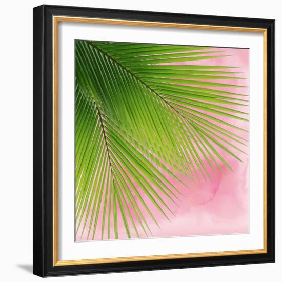 Palm on Pink VI-Mia Jensen-Framed Art Print