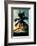 Palm Paradise at Sunset - Florida - USA-Philippe Hugonnard-Framed Photographic Print