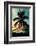 Palm Paradise at Sunset - Florida - USA-Philippe Hugonnard-Framed Photographic Print