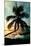 Palm Paradise at Sunset - Florida - USA-Philippe Hugonnard-Mounted Premium Photographic Print