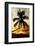 Palm Paradise at Sunset - Florida - USA-Philippe Hugonnard-Framed Photographic Print